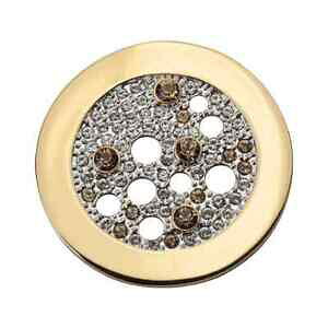 yzWG[EANZT[ NICXeXRCTCYWGYXtXL[quoins moneta in acciaio inox qmoa 19lg taglia l jewelz swarovski transparency o life
