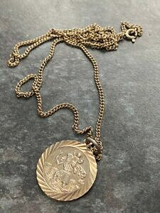 yzWG[EANZT[ Vo[ZgNXgt@[y_gEhy_gX^vVo[silver st christopher un pendenteroundreligiosa a un pendente timbrato ac argento