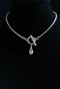 yzWG[EANZT[ XtXL[NX^IlbNXobNattivadisattiva fibbia collana con cristalli swarovski