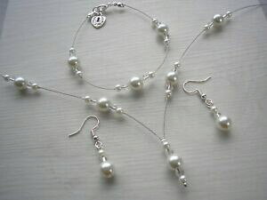 yzWG[EANZT[ fCeBp[NX^hbvlbNXuXbgCOZbgdainty perla amp; cristallo goccia collana braccialetto amp; orecchini set per donne r