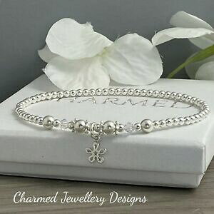 �y���������z�W���G���[�E�A�N�Z�T���[ �V���o�[�X�^�[�����O�X�g���b�`�{�[���p�[���C���A���N���b�g�A���N���u���X���b�g�f�C�W�[�`���[��argento sterling stretch ball perlina cavigliera braccialett