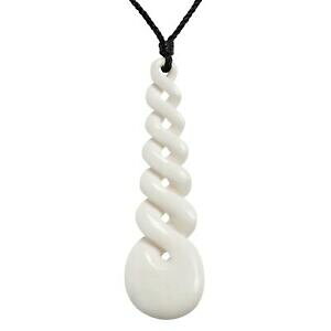 yzWG[EANZT[ Onh{[y_glbNXVbNXsRA}I81stgeneration collana pendente osso a mano lungo sei pikorua maori