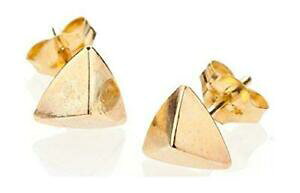 yzWG[EANZT[ S[hs~bh{bNXCO9ct gold geometric pyramid orecchini confezione regalo
