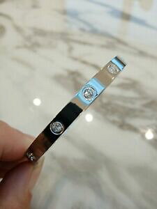 yzWG[EANZT[ zCgS[hbLXp[NOfUCi[CXs[VuuXbgbeautiful 18ct white gold plated sparkling designer inspired love bracelet