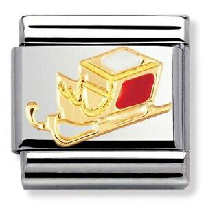 yzWG[EANZT[ m~l[gNVbNS[hNX}XXbW`[nomination classic gold christmas sledge charm 03022507 rrp  22