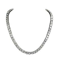 silver925 テニスネックレスの通販 英国ヴィンテージ シルバー925 