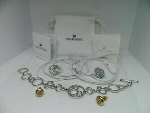 yzWG[EANZT[ XtXL[ZbguXbgCOwbhtHIWiswarovski da donna 3tlgset bracciale orecchini cuffie originale