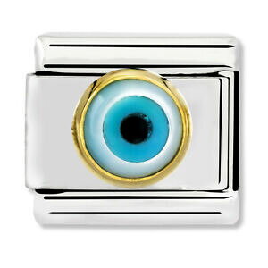 �y���������z�W���G���[�E�A�N�Z�T���[ �I���W�i���N���V�b�N�M���V���A�C�`���[���S�[���h�m�~�l�[�g��originale nomination classico oro occhio greco charm 03050618�� 29 rrp