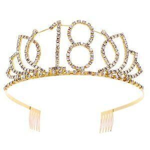 �y���������z�W���G���[�E�A�N�Z�T���[ �e�B�A���X�^���X�g���X�N���E��frcolor 18th compleanno tiara cristallo strass donna ragazza 18th compleanno corona