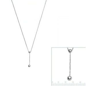 yzWG[EANZT[ `FCRA[u[AWFgy_gOmCtrW[eB[rW[chaine collier boule argent 42cm pendant long neuf bijouteriejolybijoux