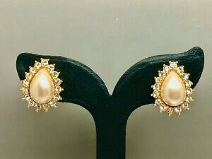 yzWG[EANZT[ u[lNX^p[NbvCOlovely monet crystal amp; perla orecchini a clip