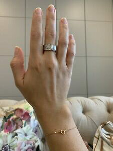 �y���������z�W���G���[�E�A�N�Z�T���[ ���E�W���A���W�F���g�N���X�^���Y���C�h�����O�T�C�Yliu jo argento cristalli ampio anello taglia 185 l