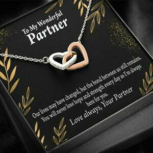 �y���������z�W���G���[�E�A�N�Z�T���[ �p�[�g�i�[�y���_���g���[�Y�S�[���ha il mio partner mai perdere hope forza inseparabili ciondolo 18k oro rosa