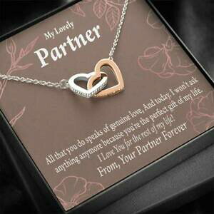 yzWG[EANZT[ p[gi[CtJ[hy_gsNa il mio partner perfetto keepsake scheda di vita inseparabili ciondolo 18k rosa