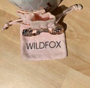 yzWG[EANZT[ IWiobOChtHbNX[YS[hNX^Owildfox rose gold crystal ring in originale sacchetto