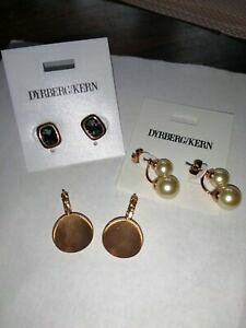 �y���������z�W���G���[�E�A�N�Z�T���[ ���[�Y�S�[���h�C�������O�X�_�C���o�[�O�J�[��x 3 rose gold earings dyrberg kern