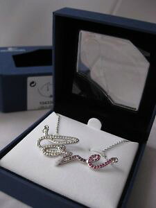 yzWG[EANZT[ obOXtXL[NX^[UulbNXgenuine swarovski crystal rosa amore collana  89 compleanno con giftbag 1024848