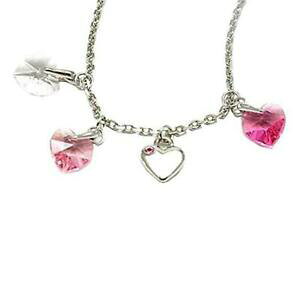 yzWG[EANZT[ XtXL[NX^GSNX^n[gy_glbNXellugo cuore di cristallo collana ciondolo fatto con cristalli swarovski