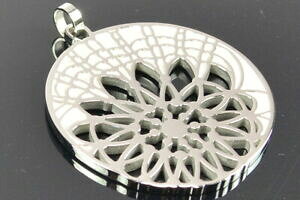 yzWG[EANZT[ GiWFeBNXg[[energetix rimorchio magnetico colori argento fiore amuleto; k66 434