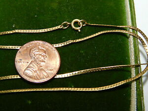 yzWG[EANZT[ S[htBbVN`F[lbNX12k gold filled 15mm pesce collegamento 19 catena collana 26g cb 50