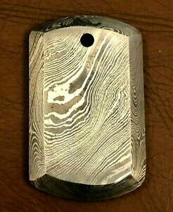 yzWG[EANZT[ p^[_}XJXX`[^Oy_gL[Ohandmade pattern welded damascus steel dog tag pendantkey ringdt2