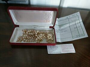 yzWG[EANZT[ Be[WniNKXghWG[p[lbNXvintage con splendidi hannaku lunga strand collana di perle di bigiotteria