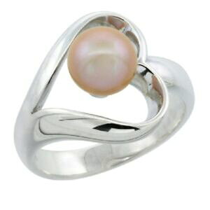 yzWG[EANZT[ Vo[X^[Ot@^W[n[gJbgAEgp[Oargento sterling fantasia cuore taglio fuori perle anello