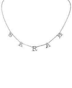 yzWG[EANZT[ bLS[hzCguXJX^nhChplaccato oro bianco ottone distanziati fuori lettere custom mano fatto nome word