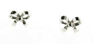 yzWG[EANZT[ \bhVo[X^[OCOym{EfUCCMXsolido 925 argento sterling orecchini a perno fiocco design made in england