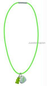 yzWG[EANZT[ n{VR[O[lbNXharibo donna ragazza bambini silicone collana verde 360055500