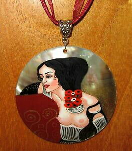 yzWG[EANZT[ VFy_gNgWfBXIWiVAguscio ciondolo klimt judith ii salome originale russo dipinto a mano