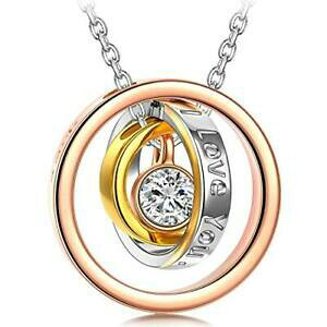 yzWG[EANZT[ J~ACfBAfB[XlbNXNX}XgjeBy_gkami idea collana da donna regali di natale regali per le donne trinity ciondolo