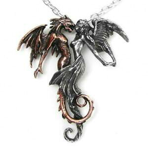 yzWG[EANZT[ y_gSVbNlbNXil chimico matrimonio sposata angelo amp; demone ciondolo collana alchemy gothic