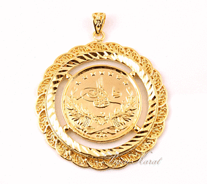 yzWG[EANZT[ AeBZCbNgDOgRS[hAeBJv}CFjxxl resat altin ceyrek tugra grande moneta oro turco oro altin kaplama yeni