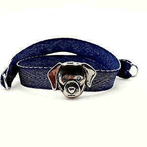 �y���������z�W���G���[�E�A�N�Z�T���[ �A���p�b�J�m���X�u���X���b�gnora pfeiffer bracciale al nodo di sta con canecharm da alpacca o