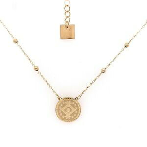 �y���������z�W���G���[�E�A�N�Z�T���[ �R���G���U�O�r�W���[�A�V�G�h���I�G�C��collier zag bijoux acier dore oeil
