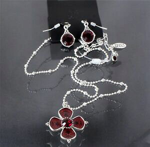 yzWG[EANZT[ Be[WybO[mt[lbNXCOXtXL[bhTCAVo[Gixvintage pellegrino fiore collana e orecchini 