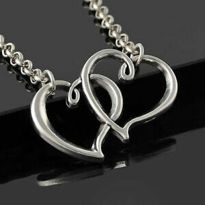 yzWG[EANZT[ fB[XVo[_un[gANbg`F[ANbgZ[ladies argento doppia cuore cavigliera catena braccialetto alla caviglia uk venditore *