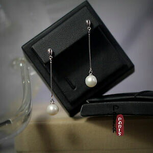 yzWG[EANZT[ COEhzCg\bhVo[orecchini perle coltivazione tondo bianco argento massiccio 925 9mm10mm tz2 b20