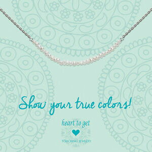 �y���������z�W���G���[�E�A�N�Z�T���[ �`�F�[���Z�[���n�[�g�V���o�[�X���X���b�Z���p�[����heart to get catena show your true colors argento susswasserperlen