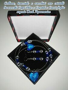 yzWG[EANZT[ XtXL[lbNXuXbgCOcollana, bracciale e orecchini donna swarovski