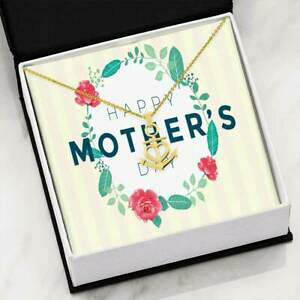 �y���������z�W���G���[�E�A�N�Z�T���[ �}�}�l�b�N���X�X�e�����X���[�Y���[�t�T�[�N��mom regali ancora collana acciaio inox rosa foglia cerchio festa della mamma