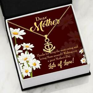 �y���������z�W���G���[�E�A�N�Z�T���[ �P�A�X�e�B���X�e�����X�y���_���gcura e damore ancora ciondolo acciaio inox festa della mamma compleanno regalo