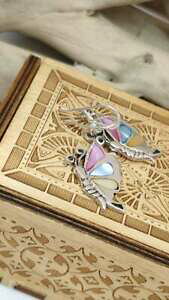 �y���������z�W���G���[�E�A�N�Z�T���[ �V���o�[�y���_���g�C�������O�p�[��silver 925 pendant earrings and mother of three butterflyshaped pearl