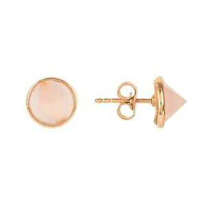 yzWG[EANZT[ sAWFXg[COXpCN[YS[hNH[c[Ypia gemstone orecchini spike rosa oro quarzo rosa