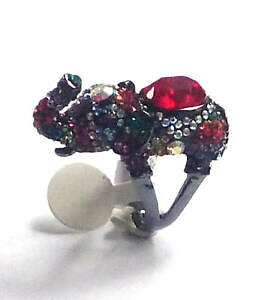 �y���������z�W���G���[�E�A�N�Z�T���[ �o�g���[�E�B���\���}���`�N���X�^���T�C�Y�����Obutler e wilson multi cristallo anello di elefanti dimensione n