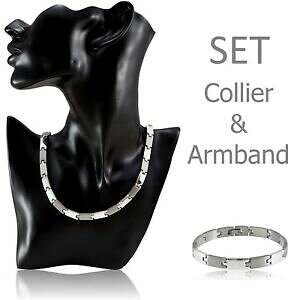 yzWG[EANZT[ Zbg`F[RA[uXbgf[XeXX`[set catenacollier amp; bracciale modello lea ii acciaio inox 316l lunghezza 450 500 cm