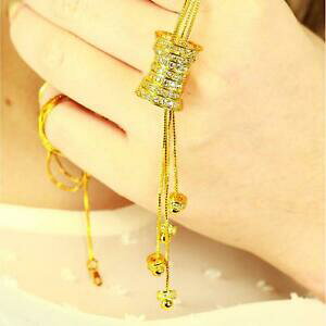 yzWG[EANZT[ zCgWRy_gS[fS[hE[}xl`A`F[veneziani catena con ciondolo zirconi bianchi 750er 18k oro dorato donna a2657s