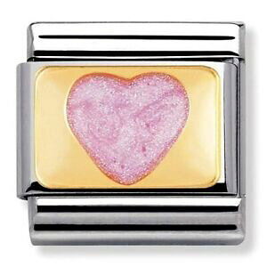 yzWG[EANZT[ NVbNS[husNm~l[gNI[`[nomination classic gold love pink brillavano cuore charm 03020643 rrp  22