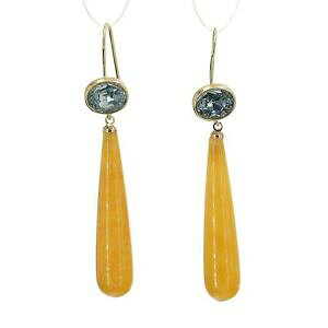 yzWG[EANZT[ COtbNbLS[hCG[AK^XgXhbvOEFfBOorecchini gancio placcato oro giallo agata strass goccia lungo matrimonio qd3